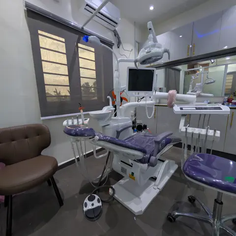 Inside the Magboro dental clinic